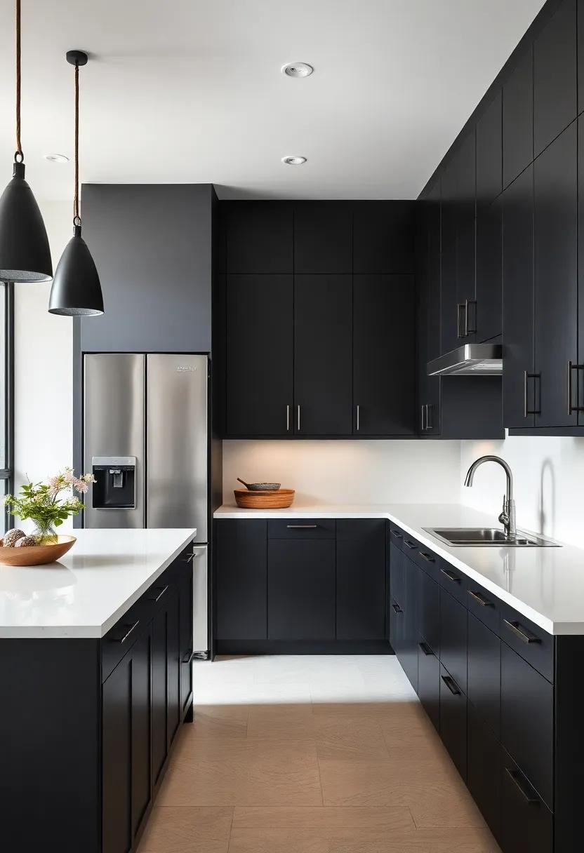Balance ‌with Light colors: Use light-colored‌ walls or a soft⁤ ceiling to prevent the kitchen‍ from feeling too dark ⁢or‌ enclosed
