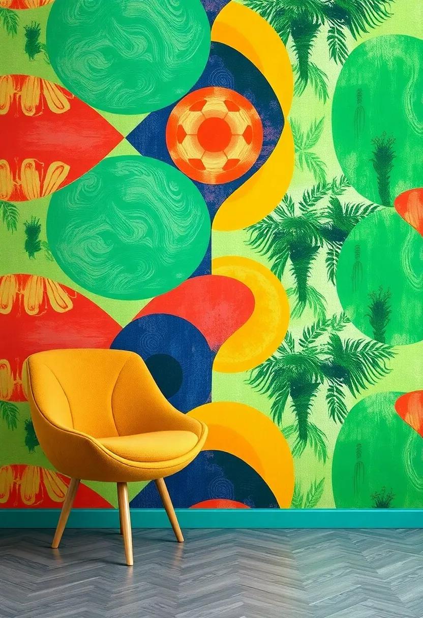 Experimental Wall Treatments for Creative Expression