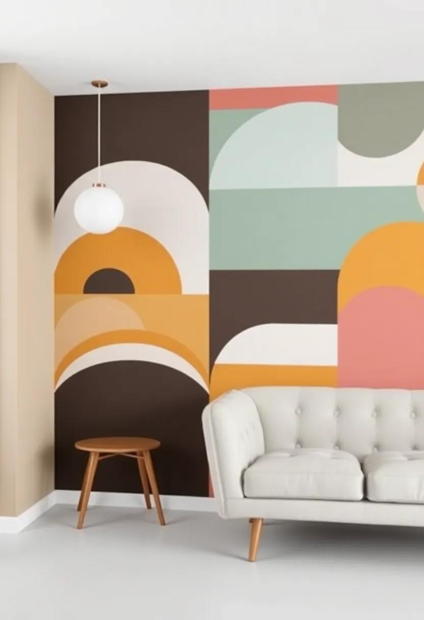 creating Cohesion with Accent Walls in​ Diverse Styles