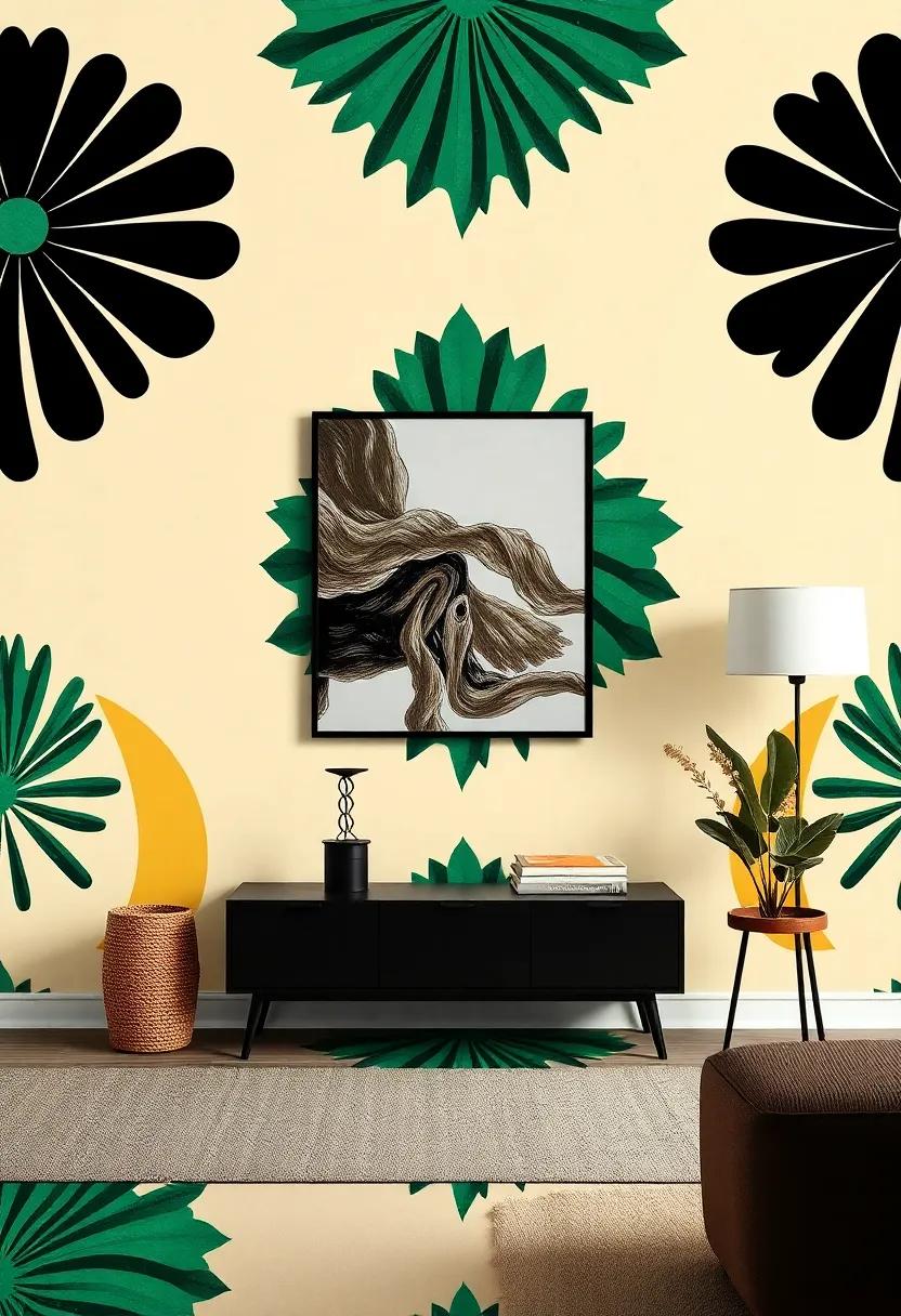 Daring Design Choices: Oversized Prints for Dramatic Effect
