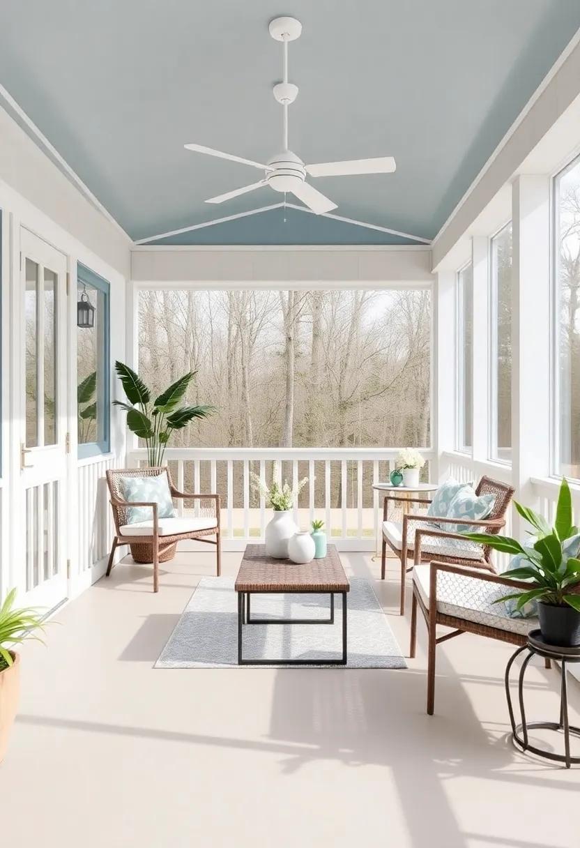 Color Palette Inspirations for a Modern Screened Porch‌ Makeover