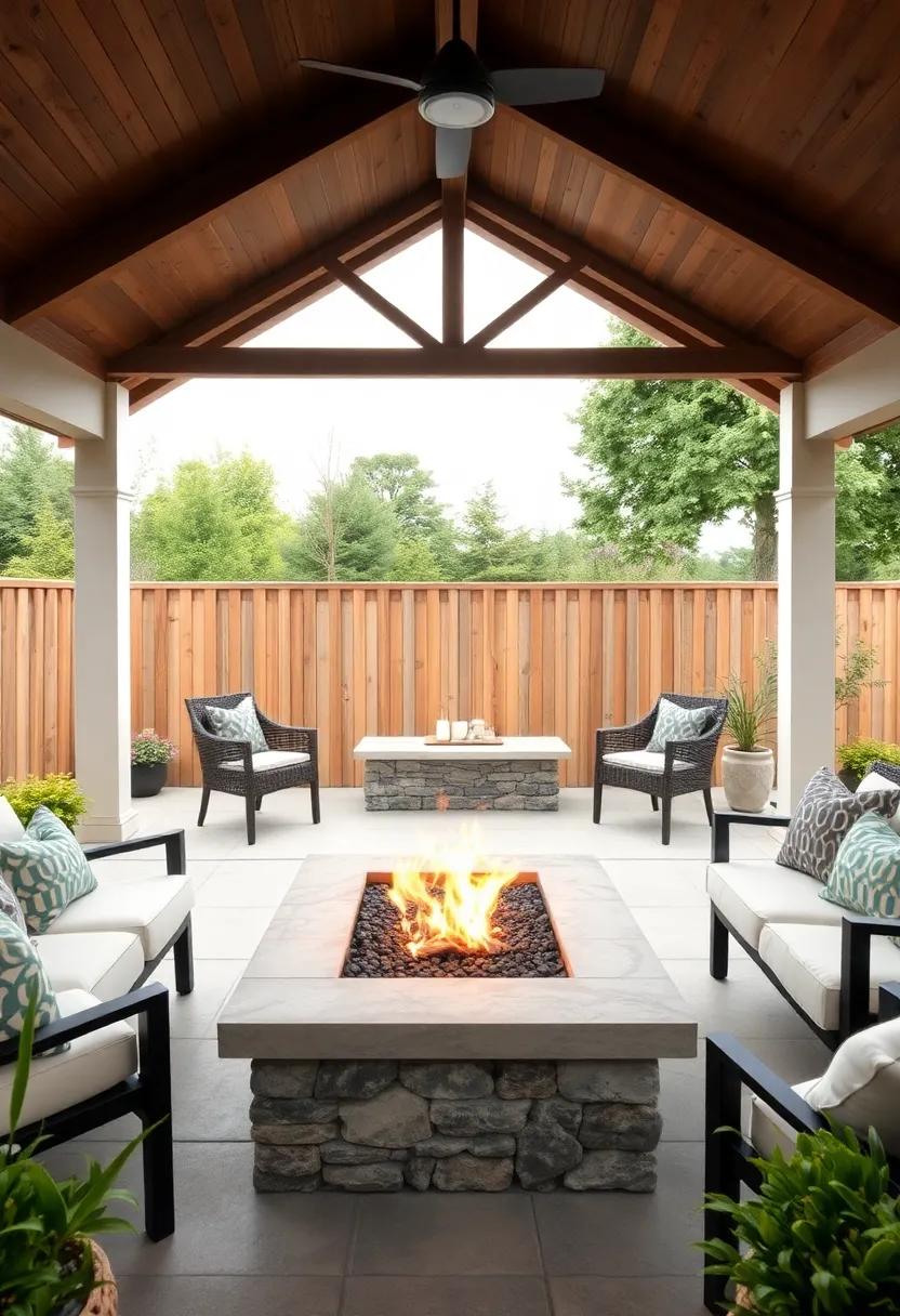 Cozy Fire⁣ pit Designs ⁤to Extend Your Outdoor Enjoyment