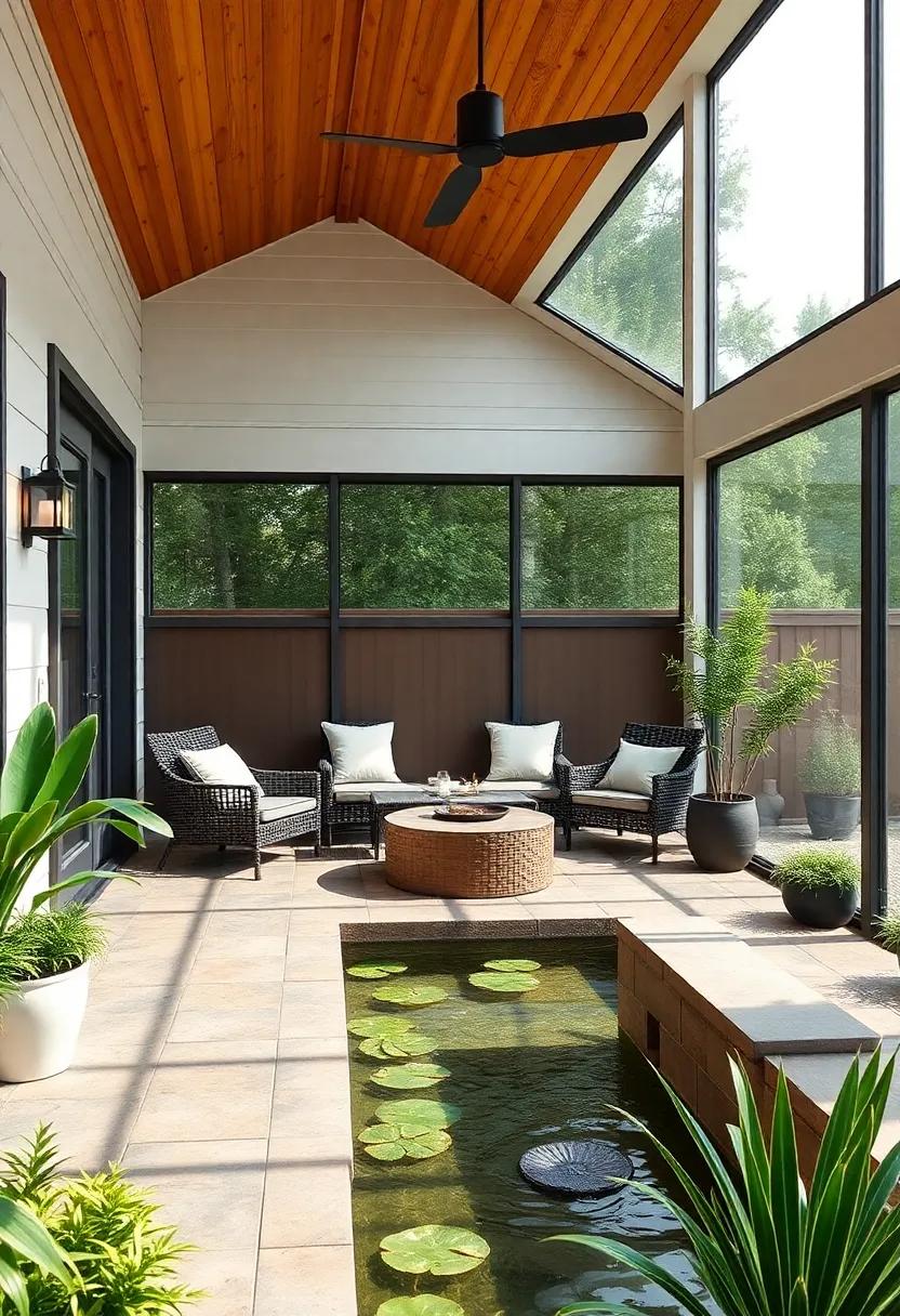 Incorporating ‍Water ⁢features for‍ a ​calming​ Ambiance