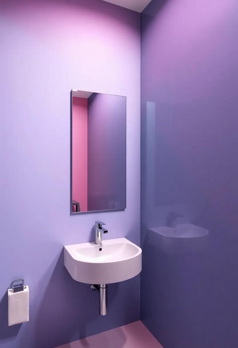 Color ​Pop: Vibrant Mirrors for a Bright ​and Cheerful Bathroom