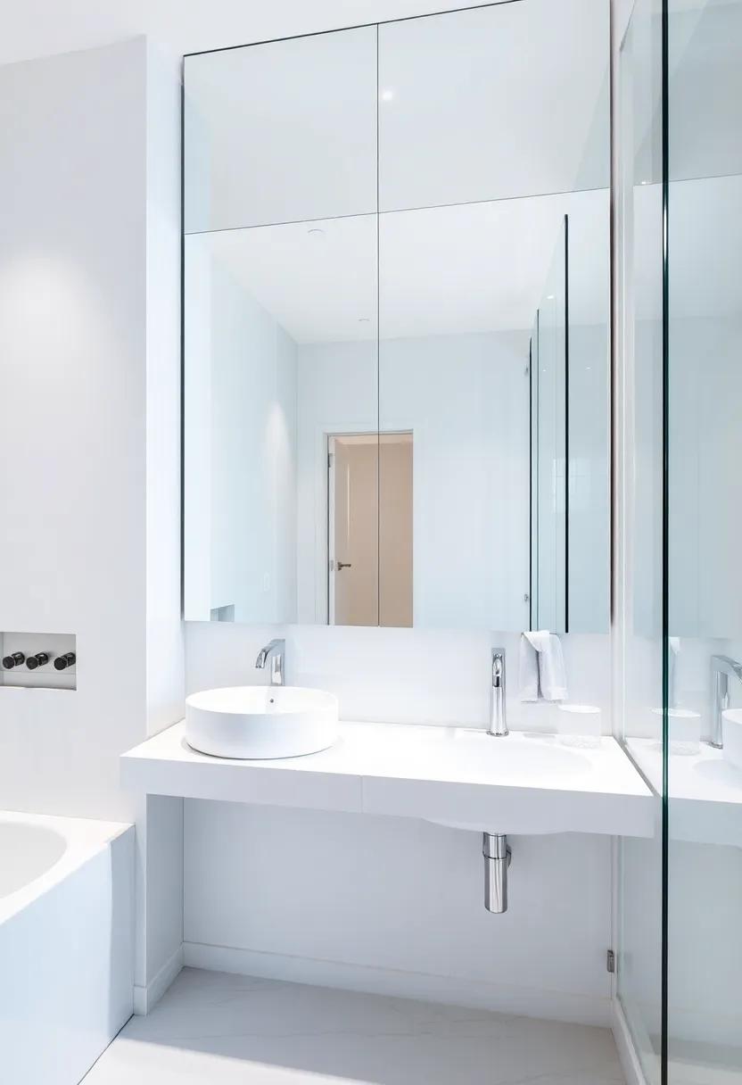 Reflecting Elegance: Utilizing Frameless Mirrors to Create a Seamless Modern Look