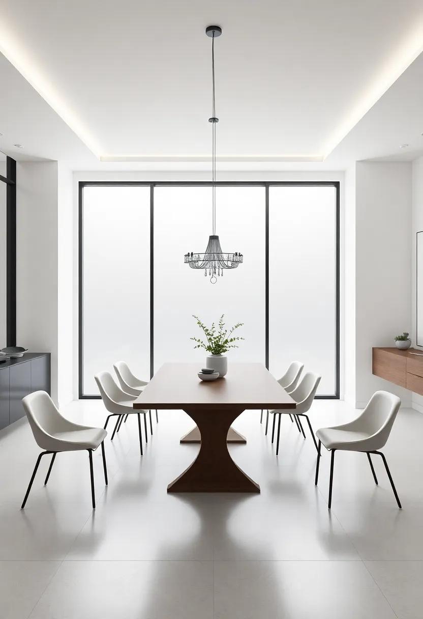 Exploring ⁤Minimalistic Approaches to Dining Room Designs