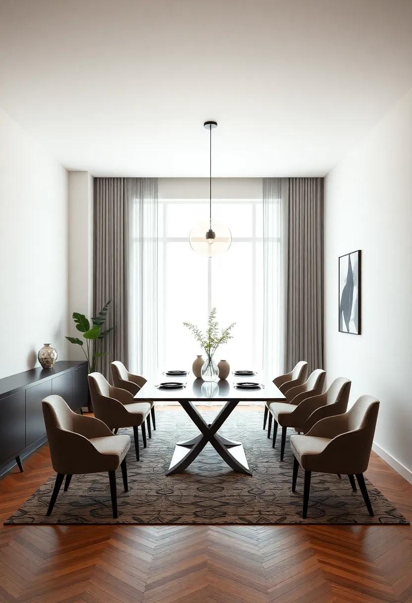The Influence of Spatial Layout on Comfort and style in Dining ⁢Rooms