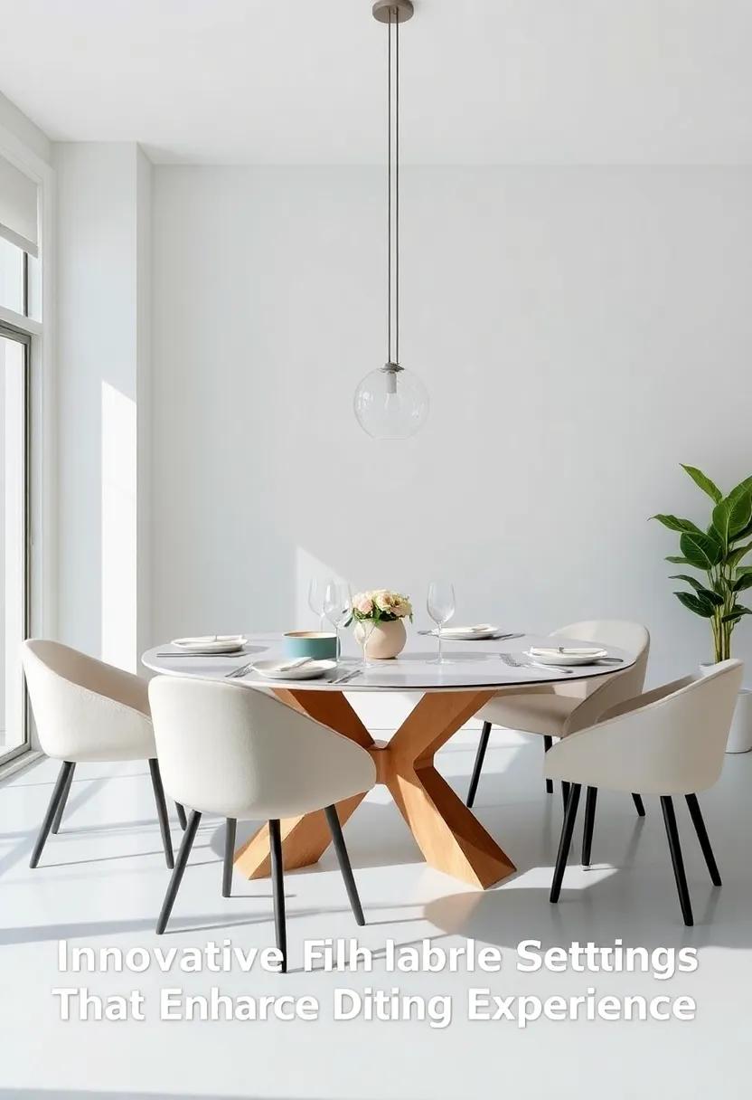 Innovative table settings That Enhance the Dining Experience