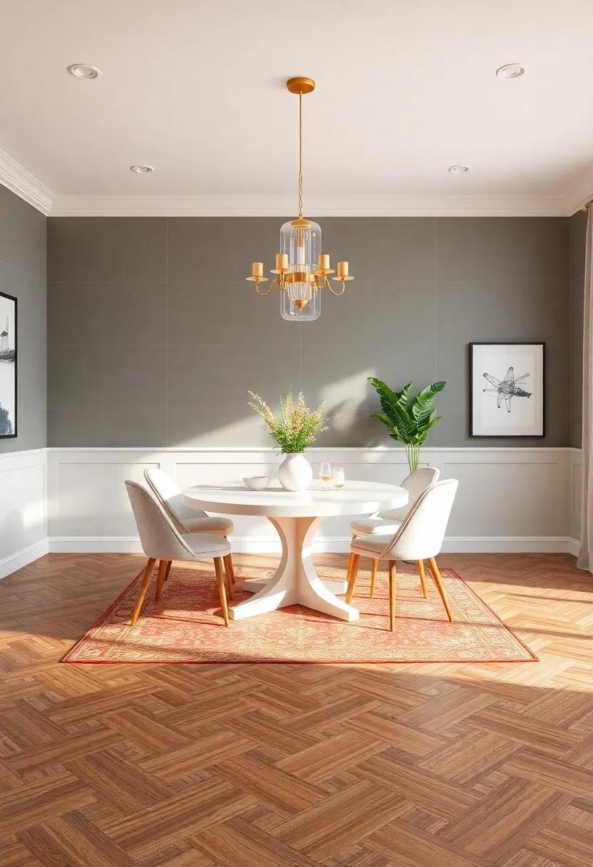 Chic ⁤Tile Options: Elevating​ Your Dining​ Room with Artistic Designs