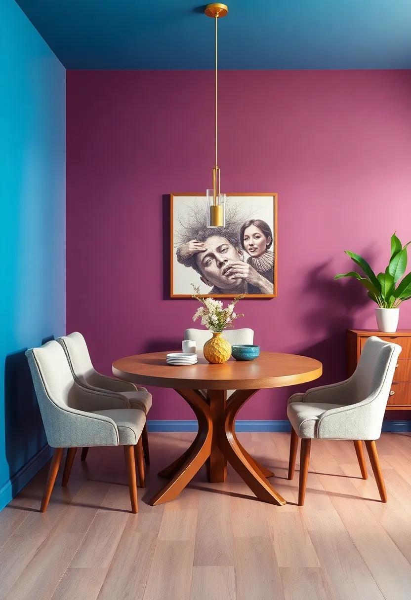 Reimagining Your ⁢Dining Area​ with Stunning Color⁣ Palettes and Textures
