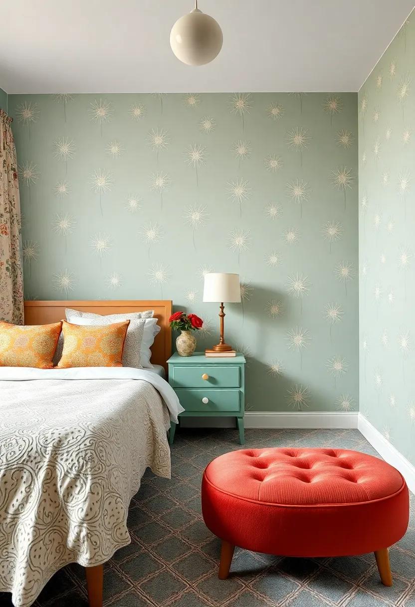 Reviving Nostalgic patterns: ‍Fabrics and wallpapers That Reflect Retro Charm