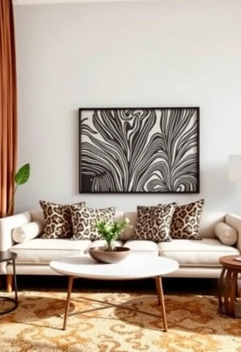 Accessorizing with ⁤Animal Prints: pillows, Rugs, and Artwork Ideas