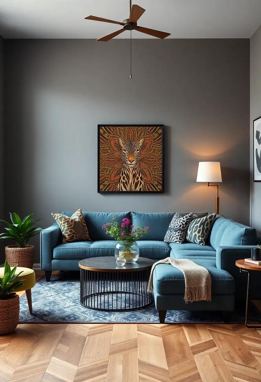 Integrating Eclectic Styles: Combining Animal Prints with Bohemian Decor