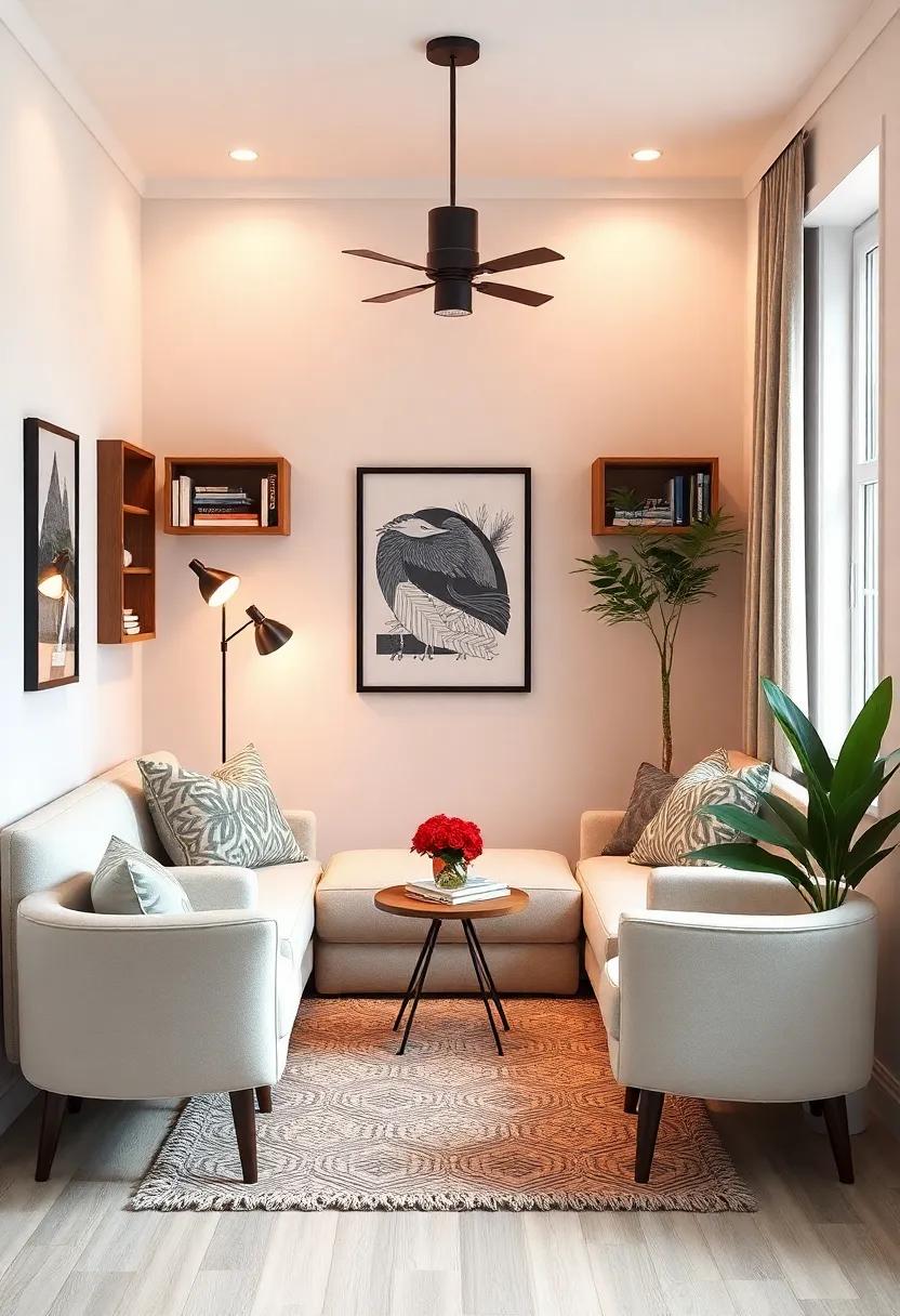Cozy Reading Nook: Carve out an intimate corner with soft seating and personalized lighting where you can escape into the pages of a good book