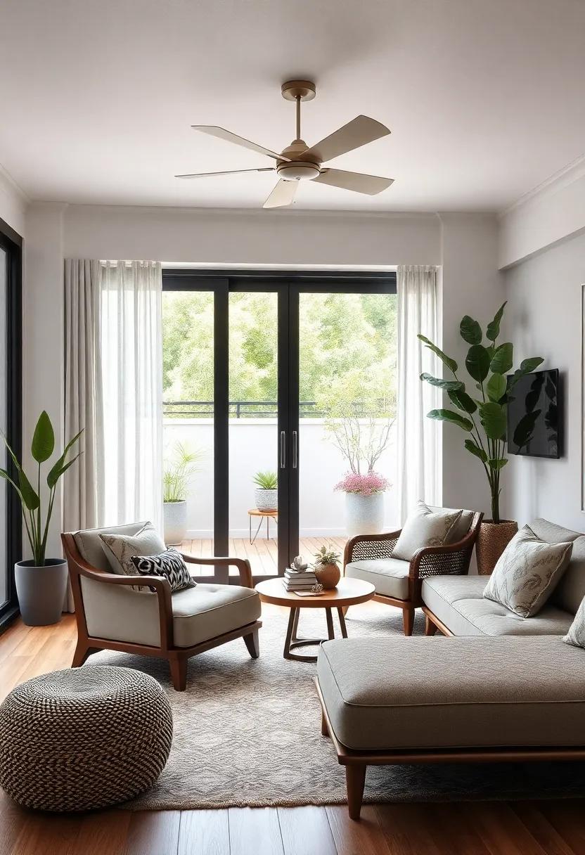 Indoor-Outdoor Flow: Create a seamless transition between your indoor area and outdoor space with similar decor motifs or an open layout