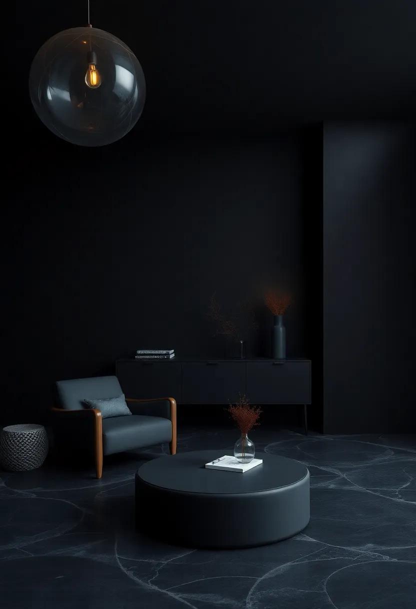 Embracing ⁤the Depths of​ Dark Tones in Contemporary Design