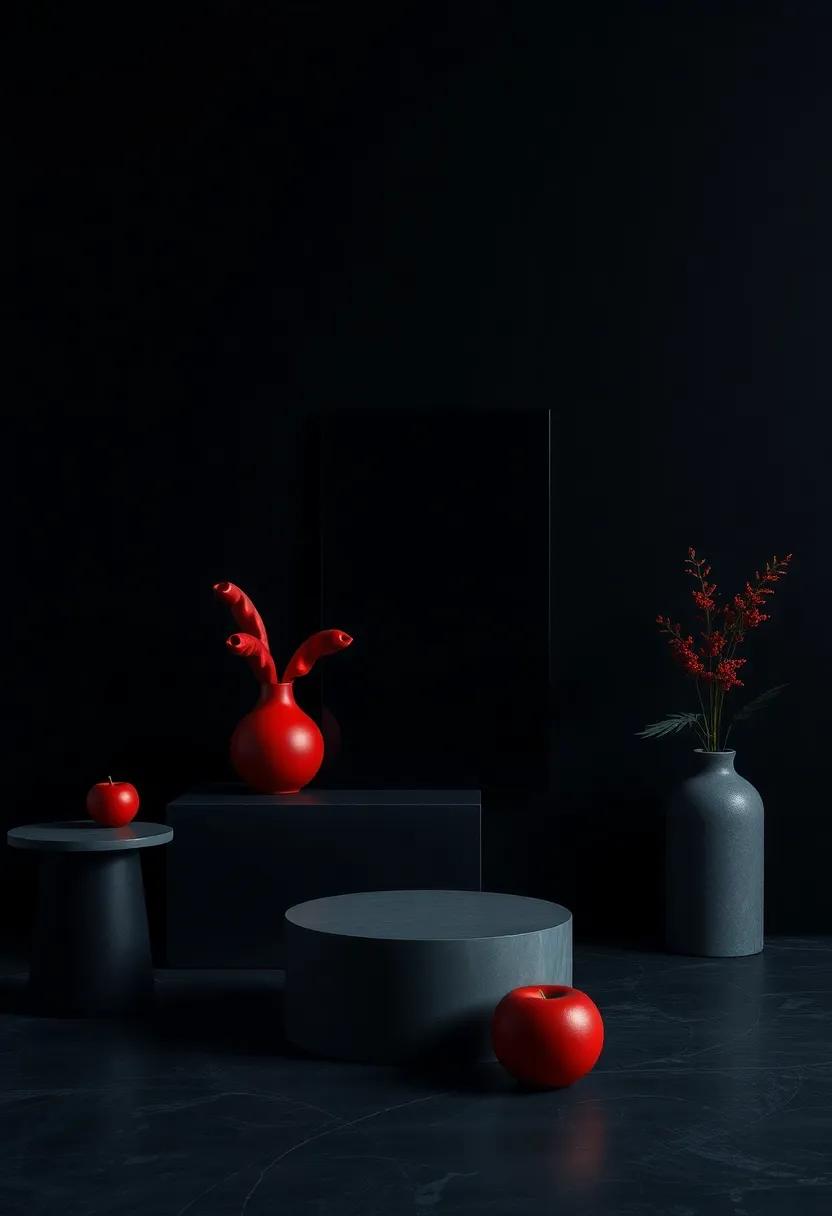 The Contrast Principle: Balancing Dark‍ Tones with Bright accents
