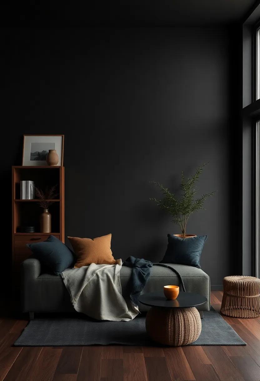 Creating Cozy Sanctuaries with ​Rich, Dark Color Palettes