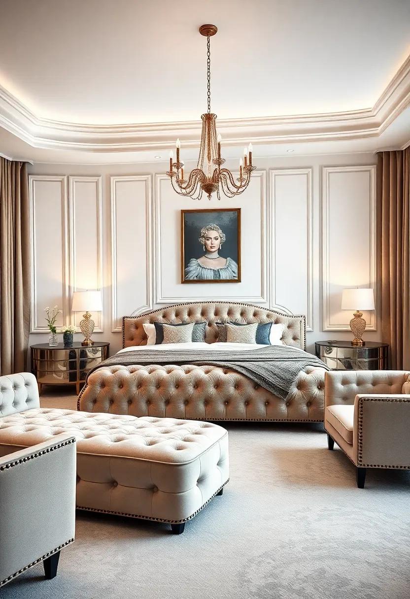 Elegant comfort:​ The Allure of Tufted Upholstery in‌ Bedroom ⁤Design