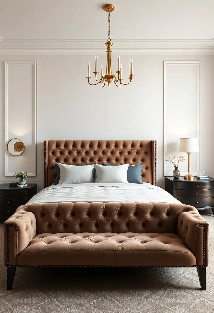 Luxurious Layers: The Impact of Tufted ⁤Accents on ⁢Bedroom Decor