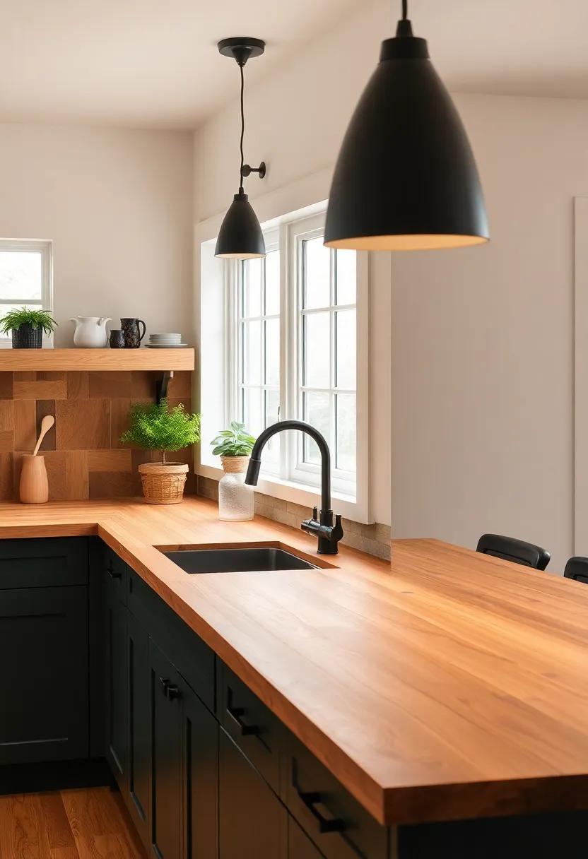 The Warm Appeal of ‌Wooden Countertops in Farmhouse Design