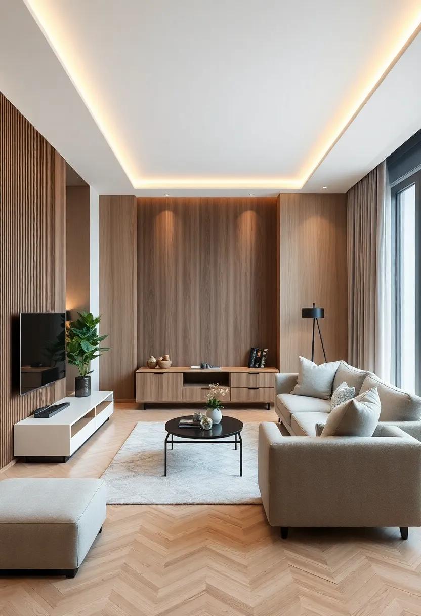 Integrating⁤ Technology Seamlessly ‍into Modern Living Rooms
