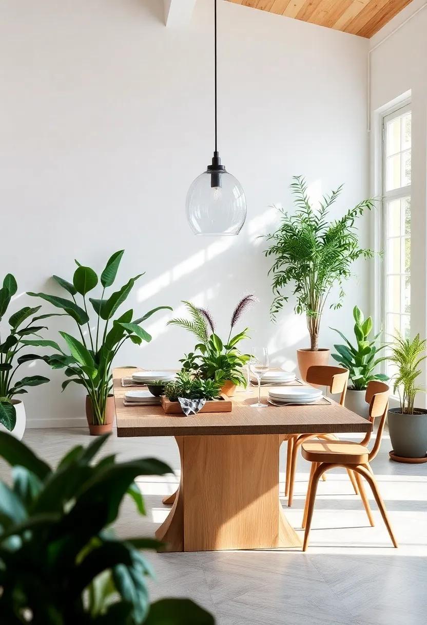 Living​ Centerpieces: Designing⁤ with Verdant foliage and Fresh Plants