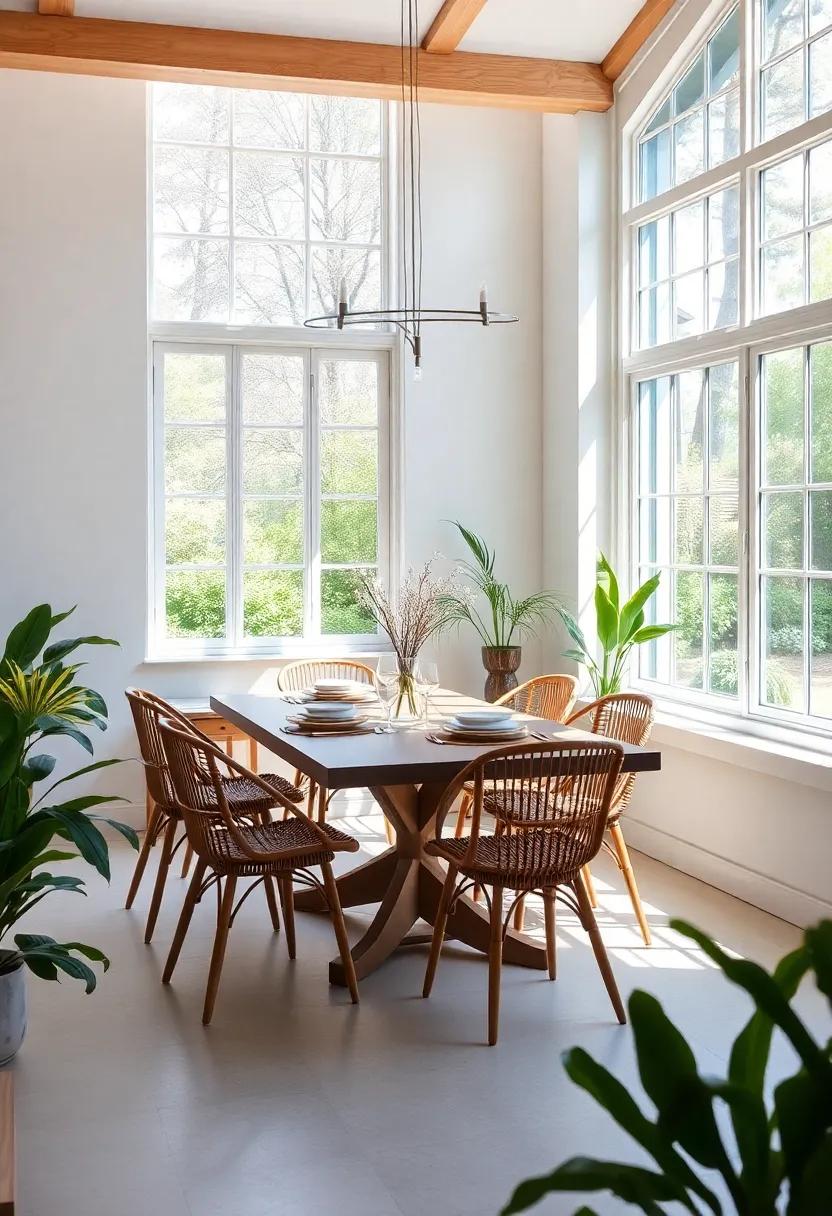 Natural ⁢Light‍ Play: ‌Enhancing Your Dining Space ​with Sunlight⁣ and ⁤Windows