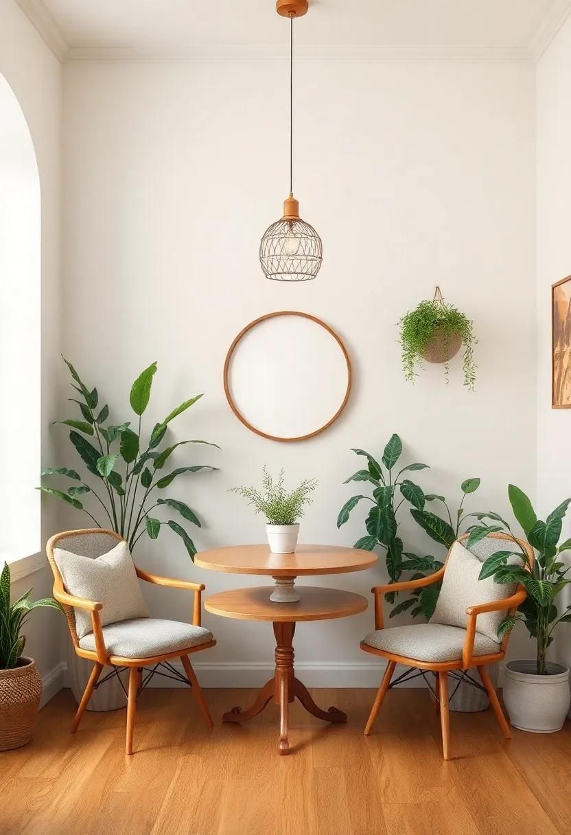 Crafting⁤ Inviting Nooks‍ Using Vintage Furnishings And‌ Greenery