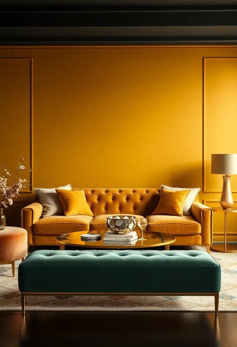Gold Accents That Spark ​Joy: Transforming Furniture ⁤Into ⁣Eye-Catching Statements