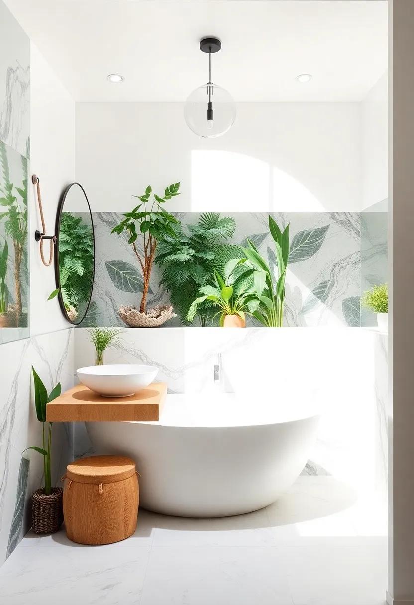 Embracing Nature:​ Biophilic Design in Your ‍Guest⁣ Bathroom