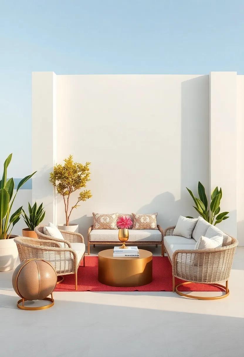 The Allure of Brass Accents ‍in Elevated Outdoor Spaces