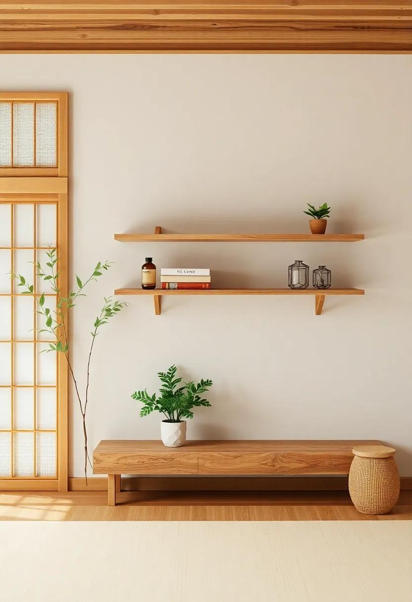 Incorporate Natural Materials: Use wooden shelving made⁢ from bamboo or ‌reclaimed wood to bring a touch of ⁢nature into your space