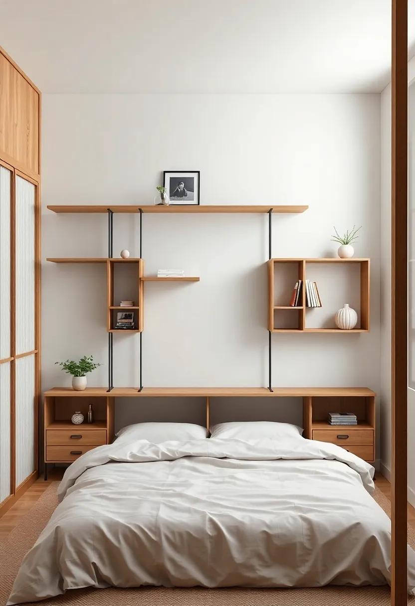 Multi-Functional ​Shelves: Choose shelves that double as ⁤room dividers, providing both storage and⁤ separating your sleeping area from other parts of the room