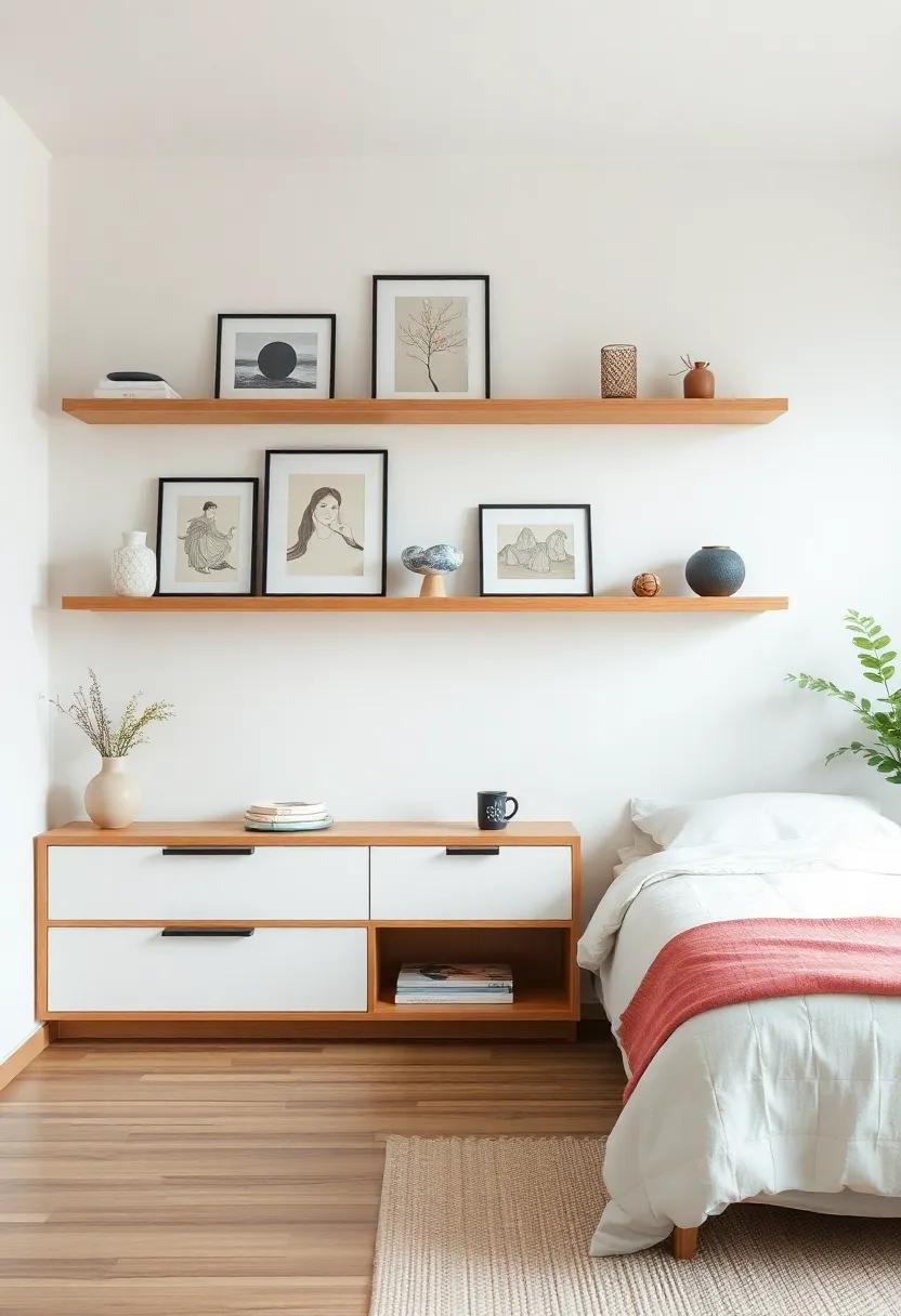 Showcase⁢ Local ‌Art: Dedicate a shelf to display art ⁢from ⁢local Japanese artists, enriching your space‍ with unique pieces and stories