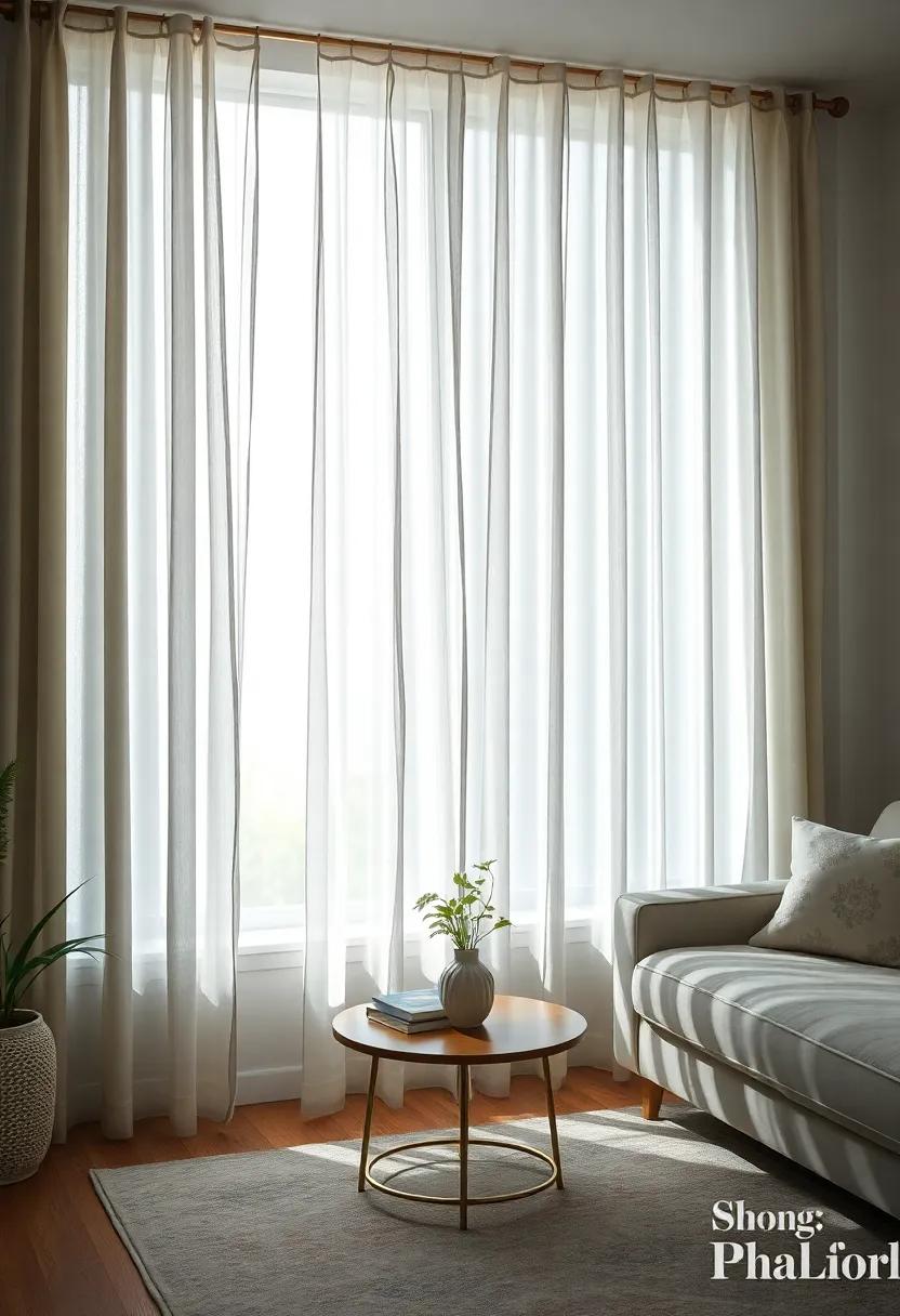 Patterned Sheer Panels: Add a whimsical touch⁤ with⁤ sheer ​panels featuring playful⁣ patterns, ⁤allowing light to filter through‍ while maintaining⁢ your privacy