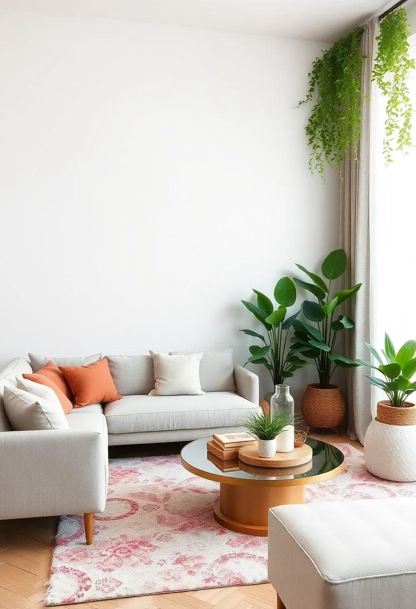 Crafting a Theme ​with Seasonal Plants for a Fresh Living Room ⁢Vibe