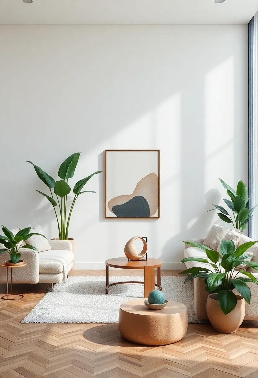 Bringing the Outdoors In with Large ⁣Windows and Cascading Vines