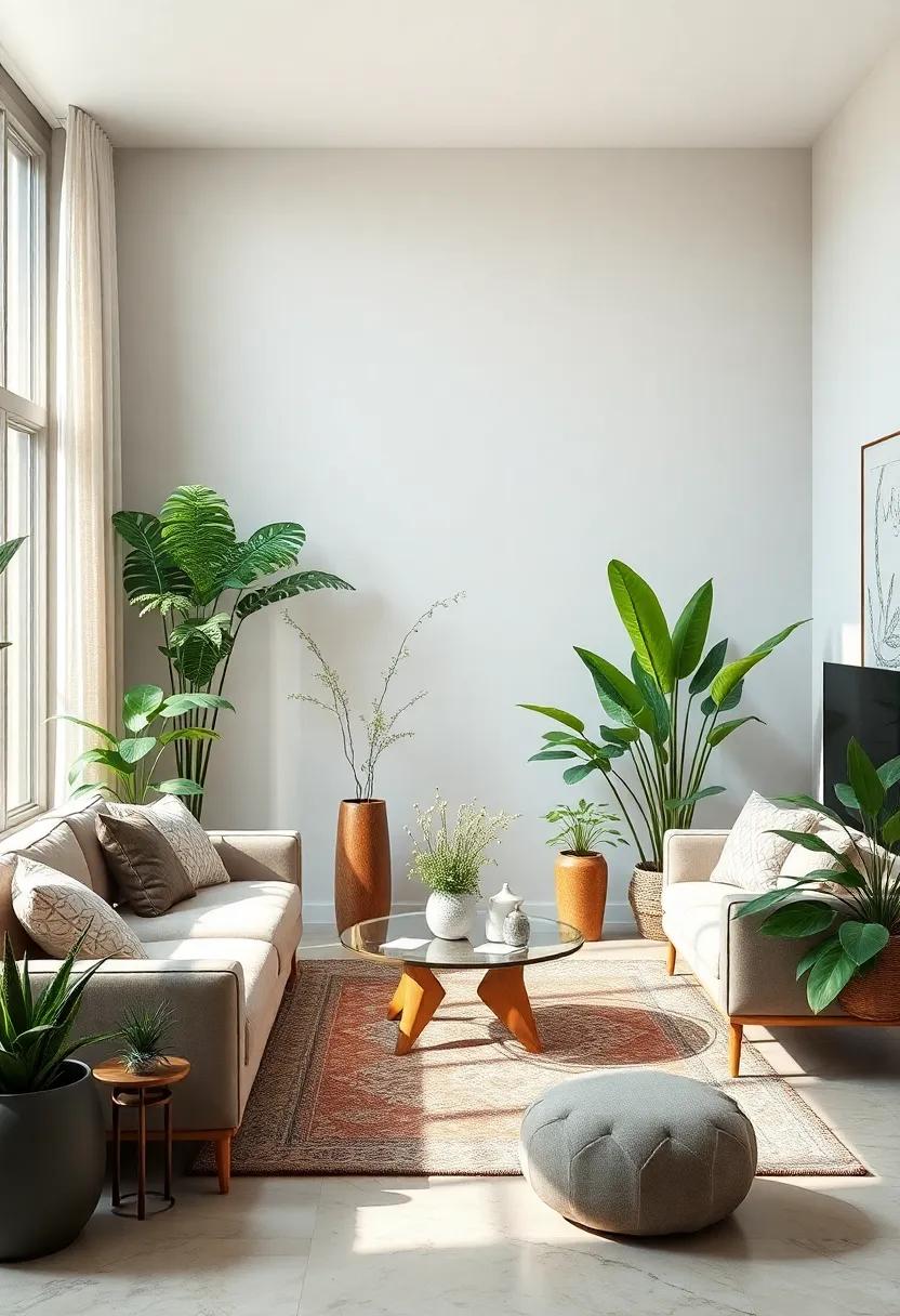 Incorporating Aromatic Plants for a Multi-Sensory ​Living Room ‌Experience