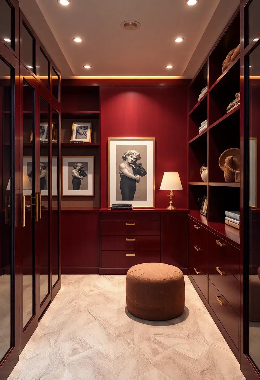 Functional Elegance: Incorporating Stylish ​Seating Areas in a closet