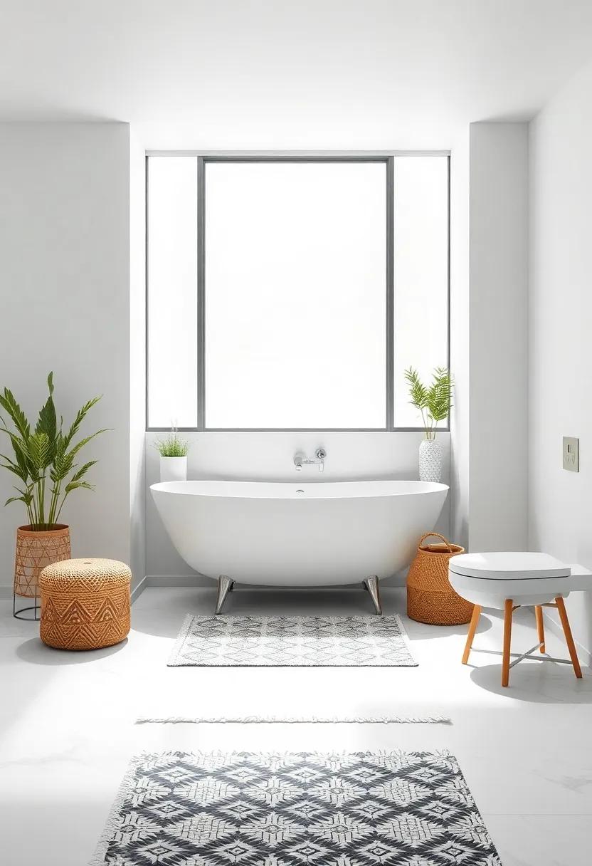 Window To Creativity: Using Wall-Mounted Decor with ⁣Rugs