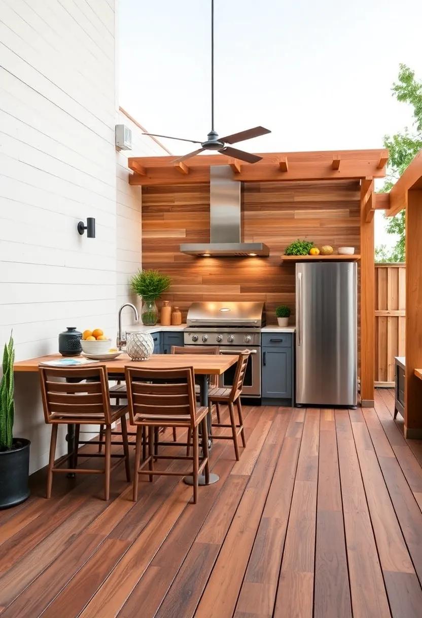 Embrace the Warmth of⁤ Wood Composite Decking in Your Outdoor Cooking Area