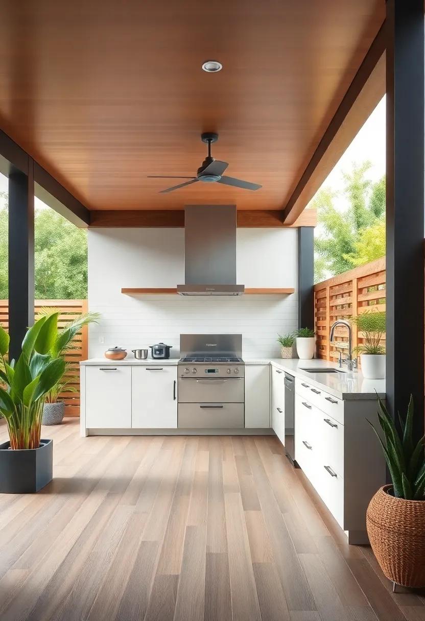 Luxury Vinyl Planks:‍ Stylish and Waterproof Options for Outdoor Cooking Areas