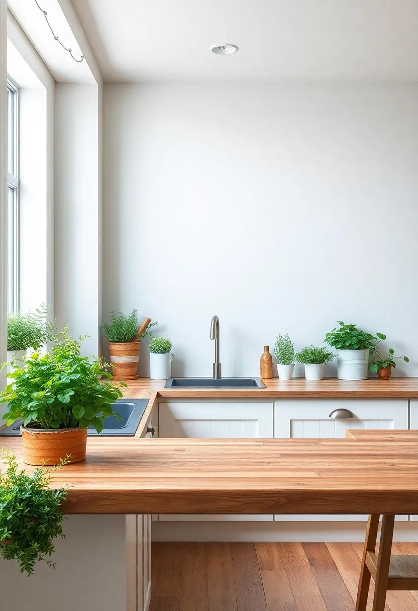 Integrating ‍Greenery and‍ Herb‍ Gardens into Your ​Kitchen Design