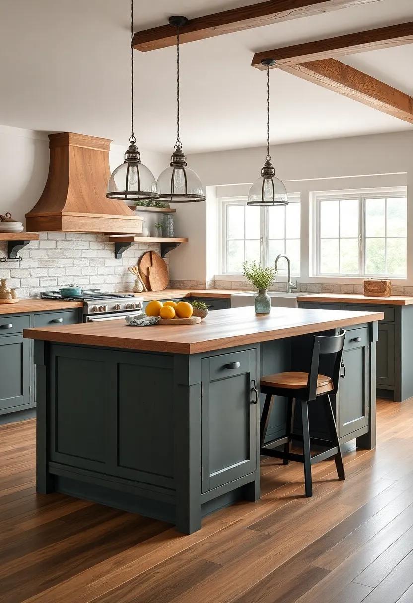 Rustic ⁤Kitchen Islands ⁣that ​Serve as​ the Heart of ⁤Culinary Creativity