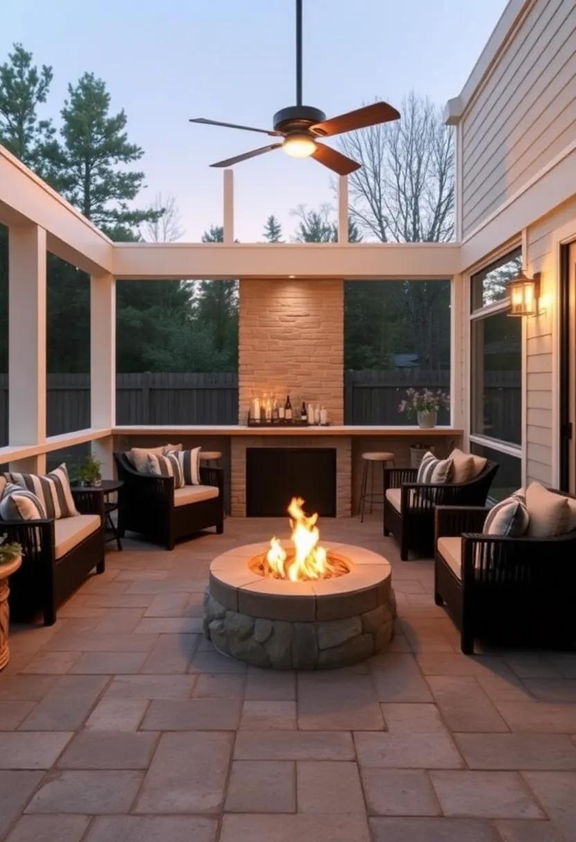 Fire ⁣Pit Connection:‌ Build the‍ bar⁣ near a ⁣fire pit for‍ cozy gatherings,​ serving warm ⁣cocktails ‌and offering blankets for chilly evenings
