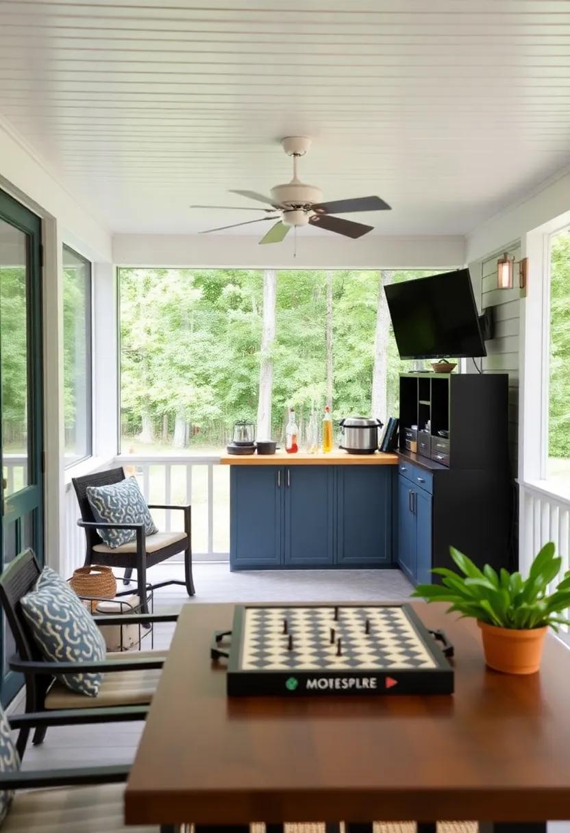 Game Night Set-Up:⁣ Keep board‌ games at⁣ the bar ‌for an ⁢entertaining twist on casual gatherings, encouraging friendly competition between⁢ sips