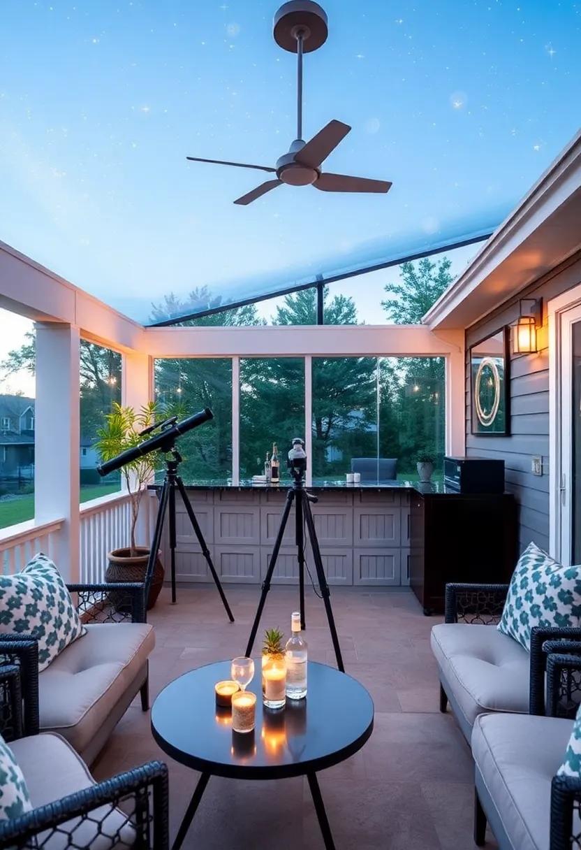 Stargazing Lounge: ⁤Incorporate a telescope at ⁣the bar⁢ for ‍late-night stargazing, serving cocktails⁢ that inspire‌ celestial conversations