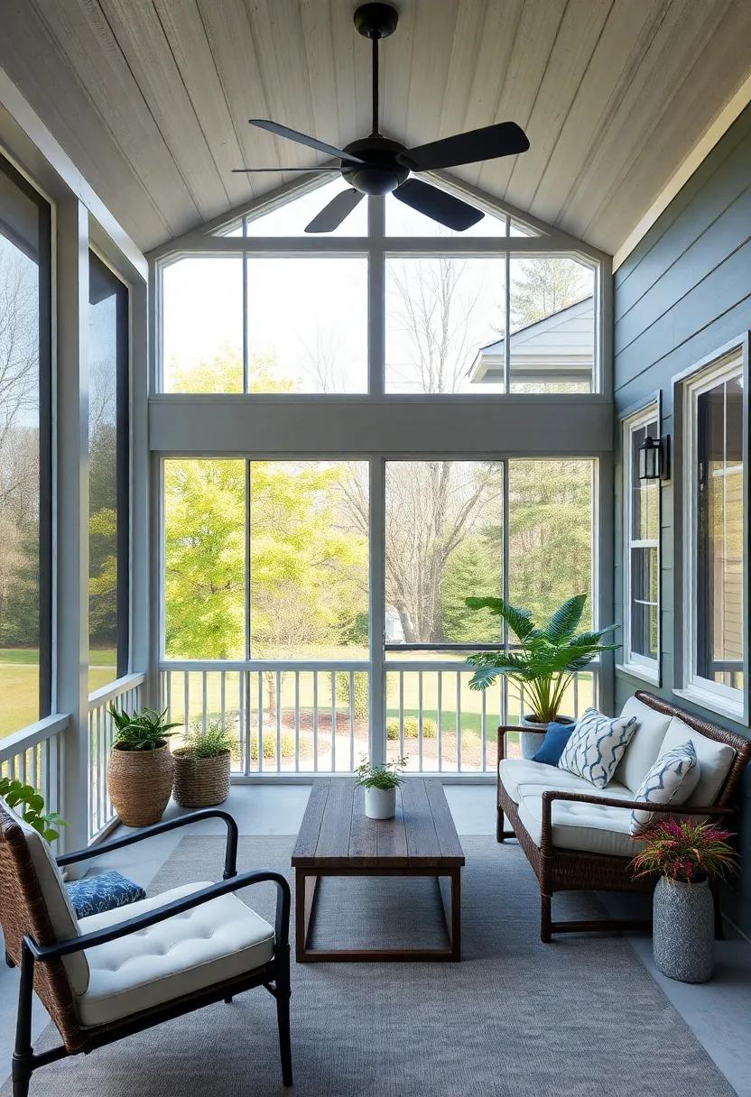 Artistic Touches: Adding Personal Flair to Your Screened Porch Design