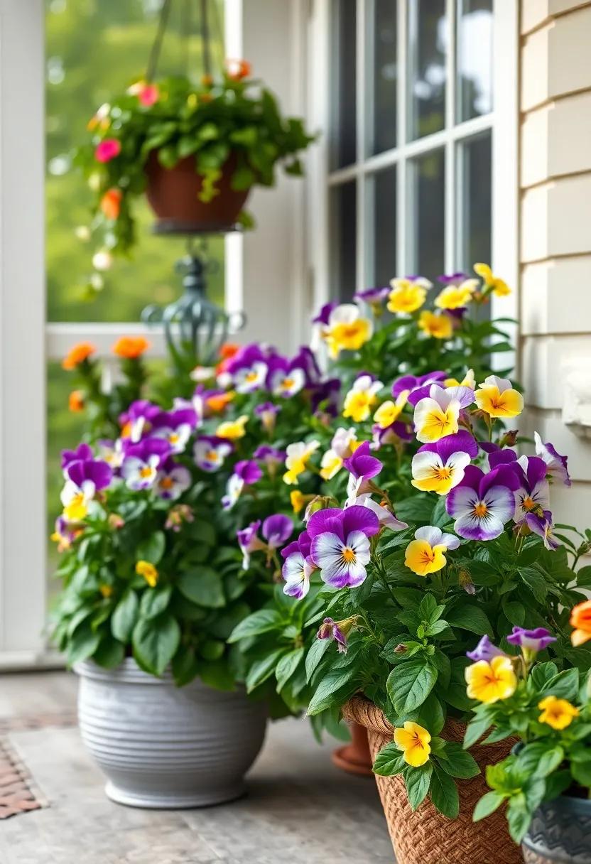 Lovely ⁢Pansies Bringing Cheerful Faces and Gentle ‌Fragrance to Your Space